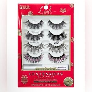 New in Box KISS Lash Couture Luxtensions Collection Limited Edition (4pairs)